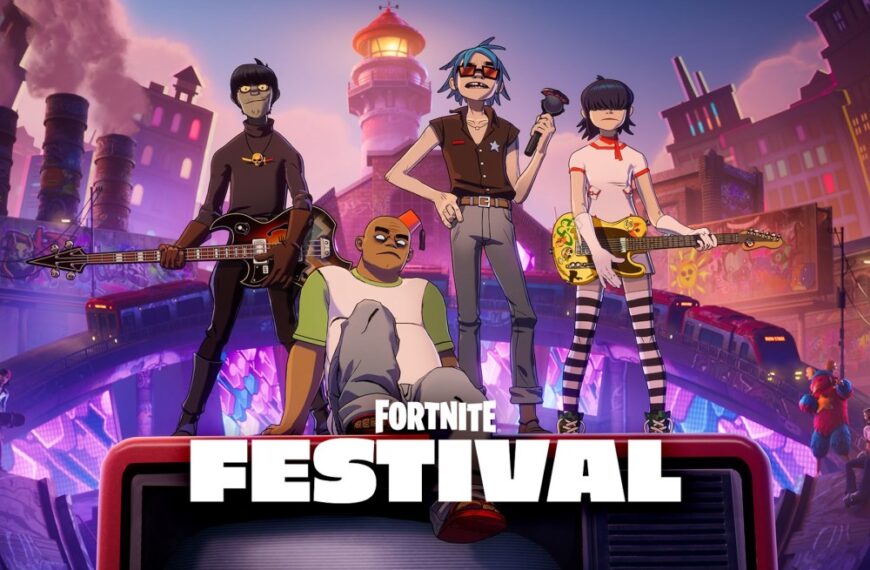 فستیوال Fortnite: حضور Gorillaz به عنوان سرخط فصل ۱۰