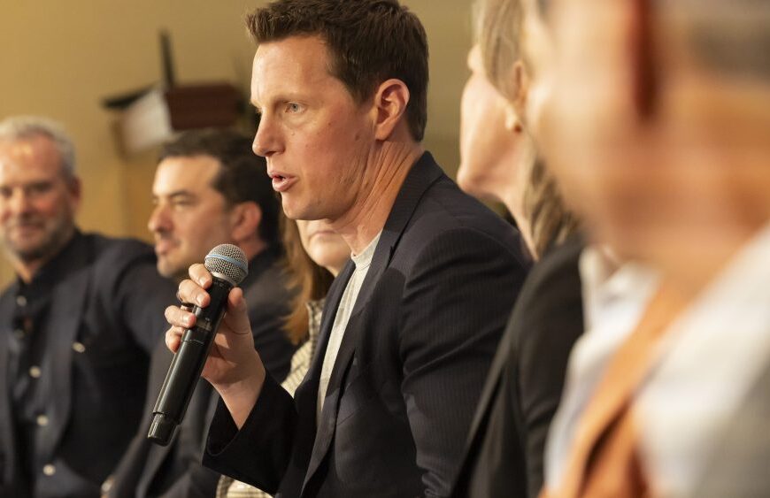 LISTEN: دیدار دیوید الیسون و تیم جدید پارامونت با رسانه‌ها در نیویورک و لس‌آنجلس؛ پشت‌پرده ۱۰ داستان‌سرای برتر برای تماشا