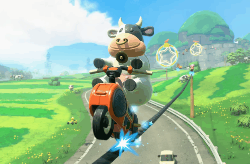 PETA از نینتندو می‌خواهد حلقه بینی گاو در «Mario Kart World» را حذف کند: «این کار بی‌رحمانه است!»