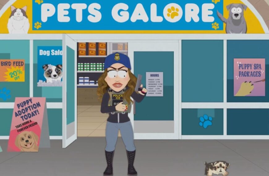 صحنه جنجالی «South Park» با کریستی نوئم در فروشگاه حیوانات خانگی