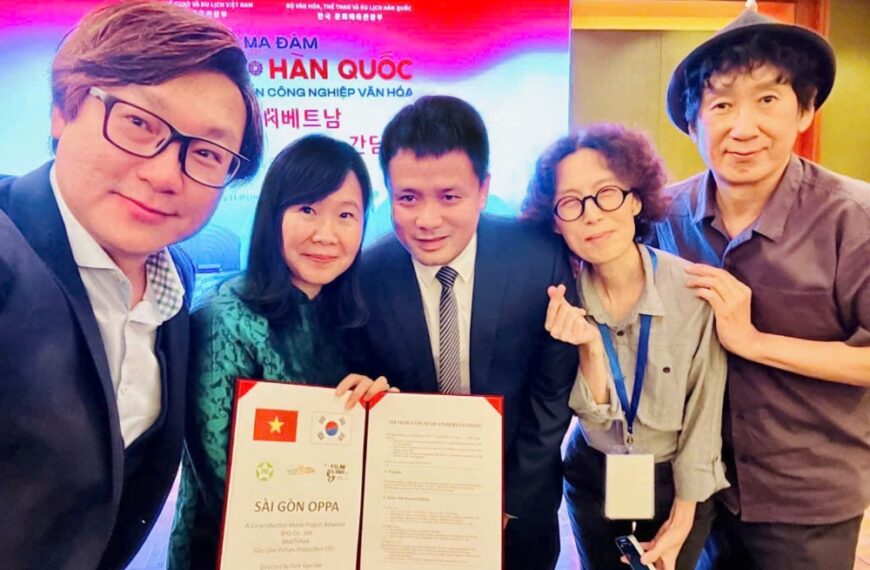 امضای قرارداد تولید مشترک ویتنام و کره برای فیلم «سایگون اوپا» توسط کارگردان «۶/۴۵» پارک گیو-ته