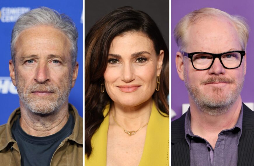 اجرای Jon Stewart، Idina Menzel، Jim Gaffigan و دیگران در رویداد Stand Up for Heroes نیویورک