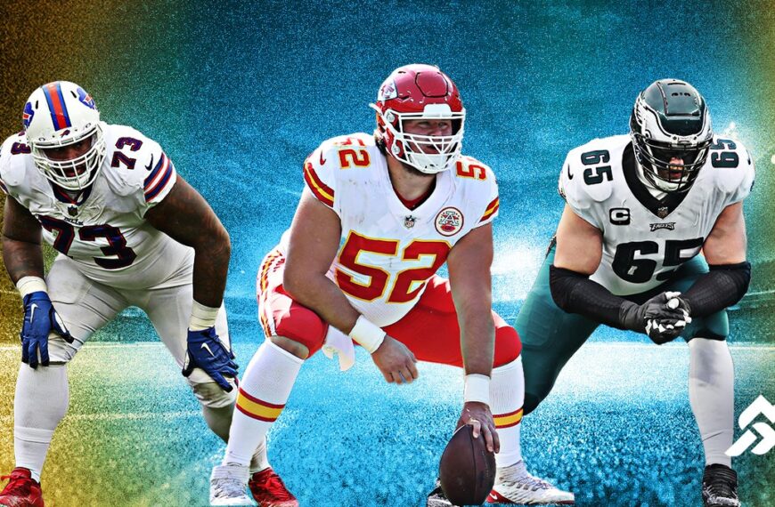 خط حمله فوتبال آمریکایی هرگز به این بزرگی نبوده است، به معنای مجازی