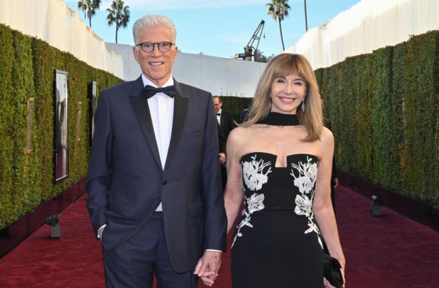 تقدیر از تد دنسون و مری استینبرگن با جایزه بشردوستانه باب هوپ در امی‌ها