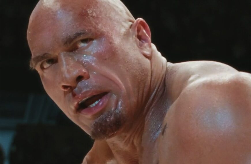 تغییر شگفت‌انگیز دواین جانسون در «Smashing Machine»: هنر گریم کازو هیرو در پنهان کردن تتوها و تغییر شکل بینی راک