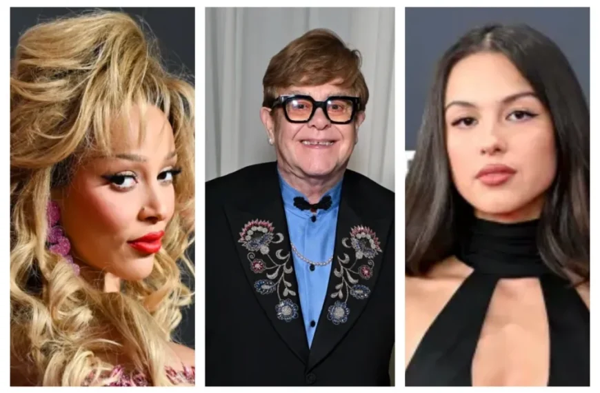 هنرمندان و مجریان مراسم تالار مشاهیر راک اند رول: حضور Doja Cat، Olivia Rodrigo، Elton John، Missy Elliott و David Letterman