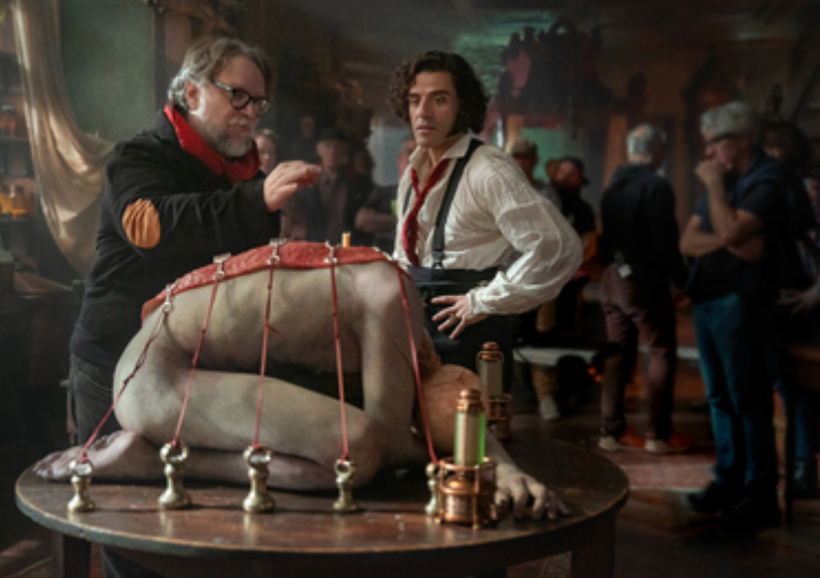 تجلیل از گیرمو دل تورو، اسکار آیزاک و جیکوب الوردی در مراسم گاتهام برای «فرانکشتاین»