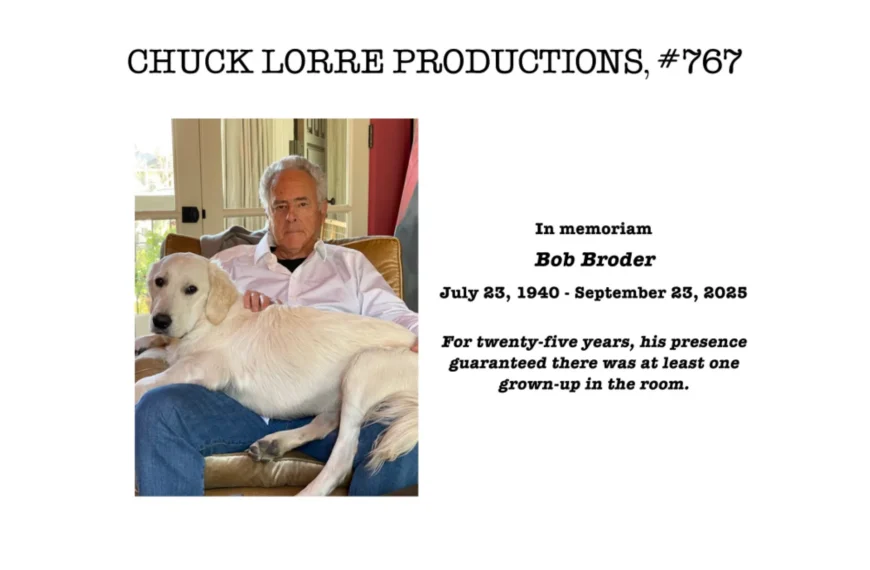 چاک لوری با کارت ویزیت «Georgie & Mandy» به باب برودر ادای احترام می‌کند