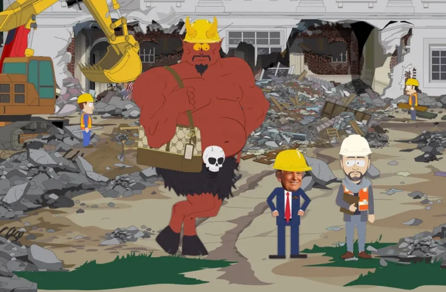قسمت ویژه هالووین «South Park» درباره تخریب کاخ سفید ترامپ