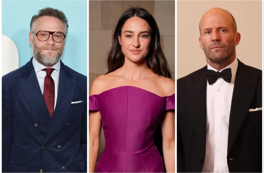 ستاره‌های هالیوود در بازار فیلم: ست روگن، جیسون استاتهام، هانتر شیفر و شایلین وودلی