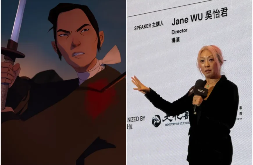 سفر جین وو، کارگردان «Blue Eye Samurai» از طراحی مد تا انیمیشن برنده امی در فوروم محتوای خلاق تایوان