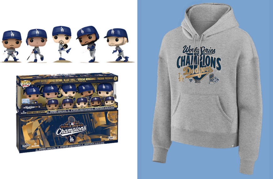 بهترین محصولات داجرز برای خرید آنلاین: از فانکو پاپ‌های نسخه محدود تا کلاه‌های بیسبال با نشان قهرمانی